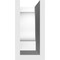 Ekena Millwork Standard Newport Architectural Grade PVC Rafter Tail, 3"W X 6"H X 20"L RFTP03X06X20NEW - alternate 4